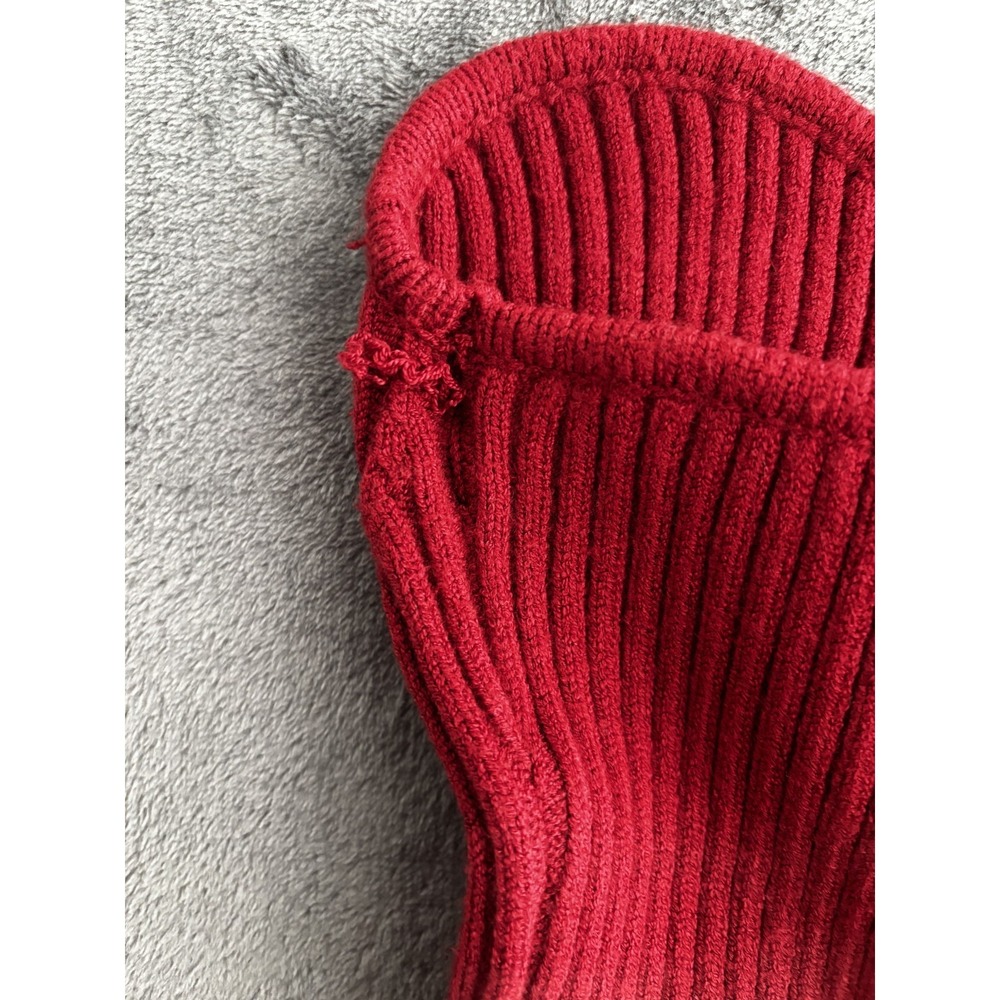 Lulus Red Two-Piece Ribbed‎ Knit Top Size Medium - Picture 10 of 12